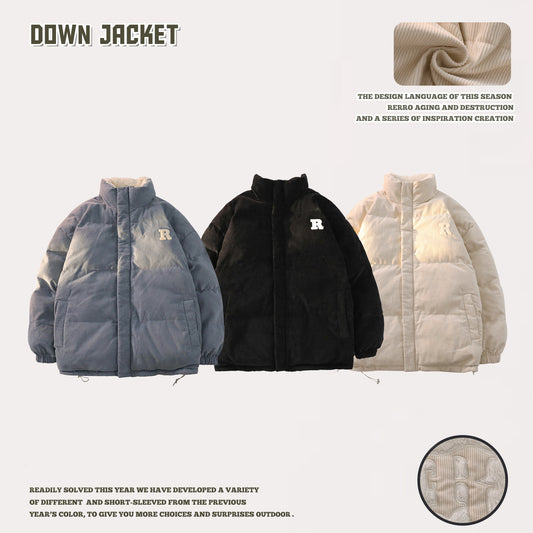 Reversible Full-Zip Fleece Coat