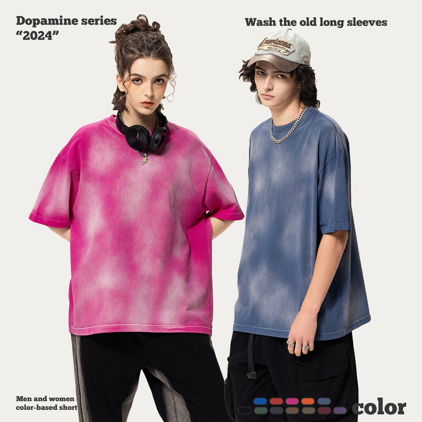 Monkey Wash Short Sleeve Oversized Tee