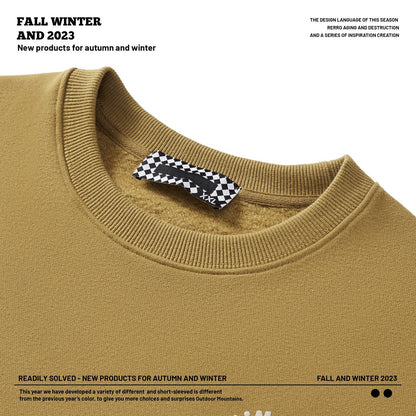 Crew Suede Foam Print Sweatshirt