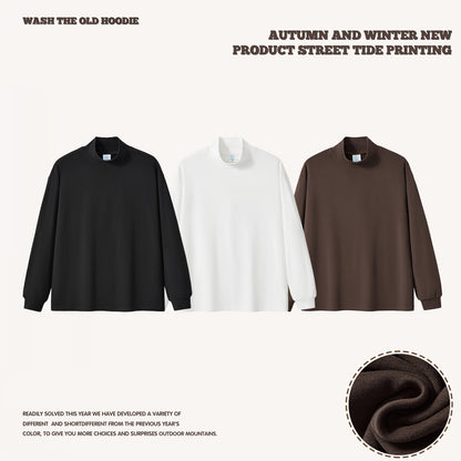 Half-high Collar Long Sleeve Undershirt