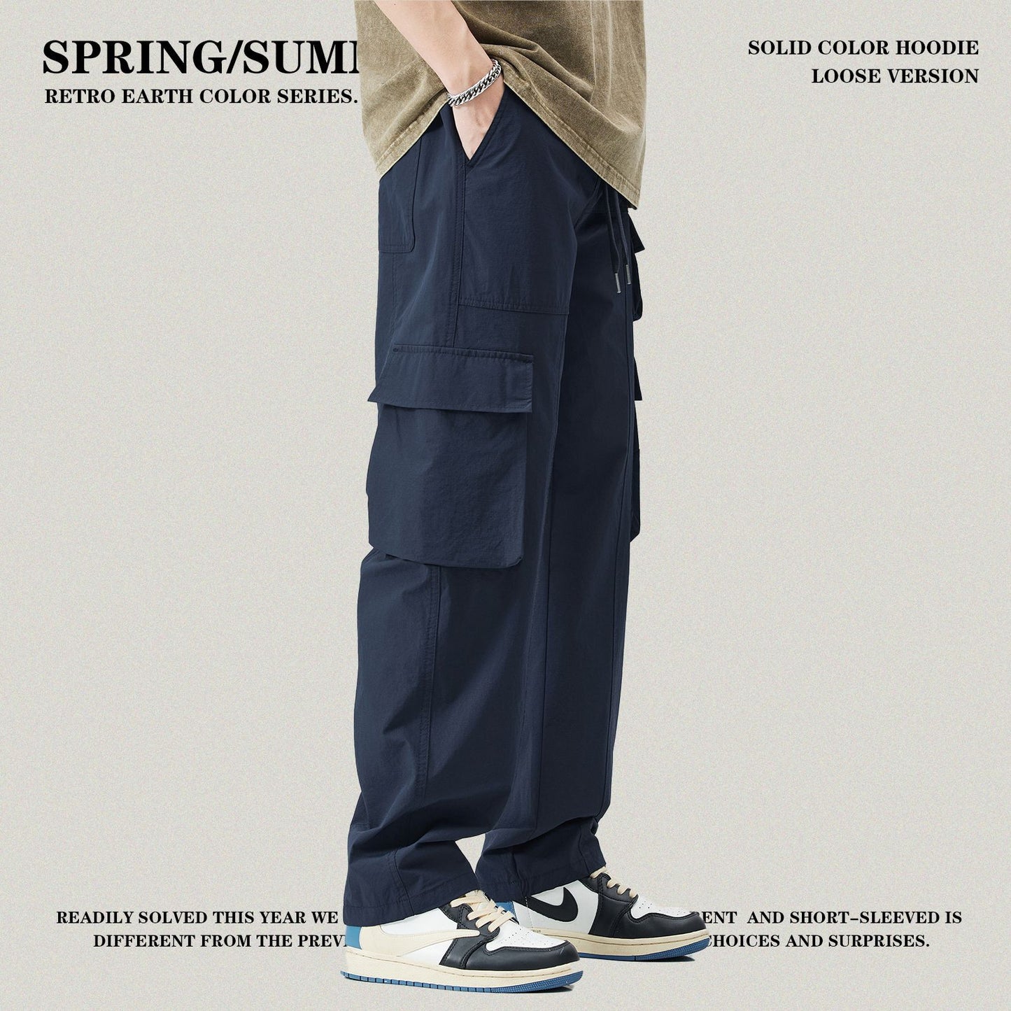 Woven Cargo Pants