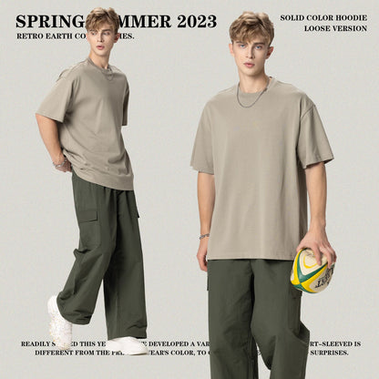 Drop Shoulder Short Sleeve Tee