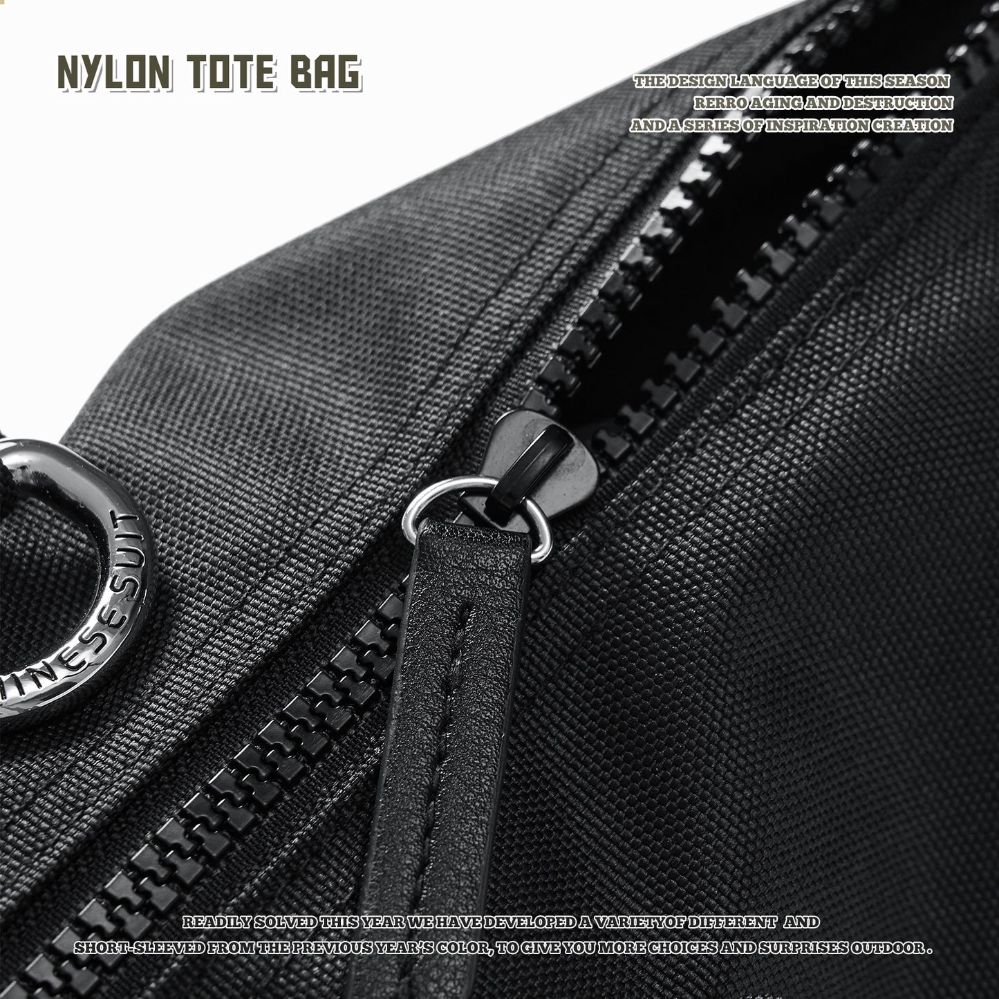 Nylon Tote Bag