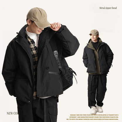 Multi-Function Detachable Outdoor Coat