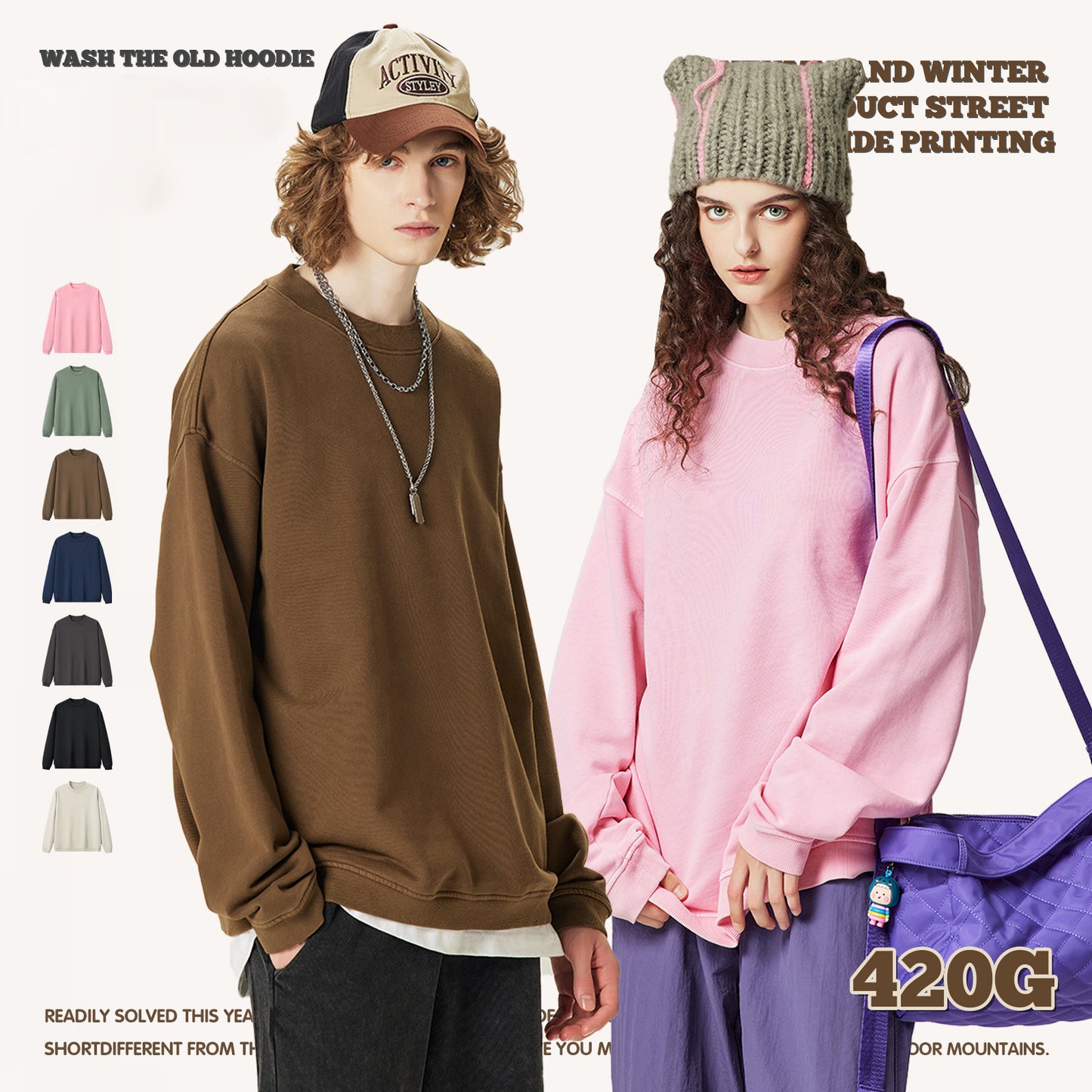 Wash Crew Sweatshirt