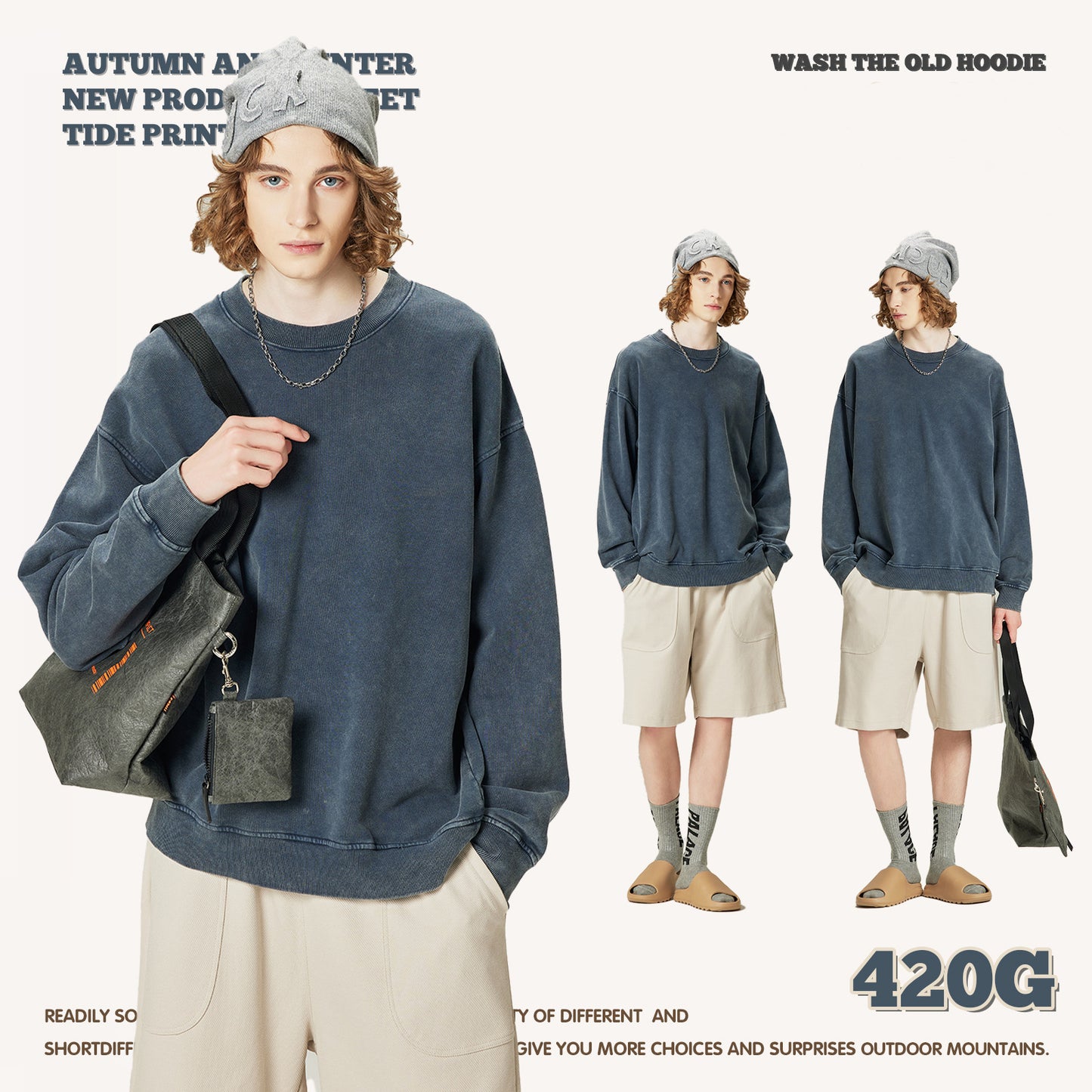 Wash Crew Sweatshirt