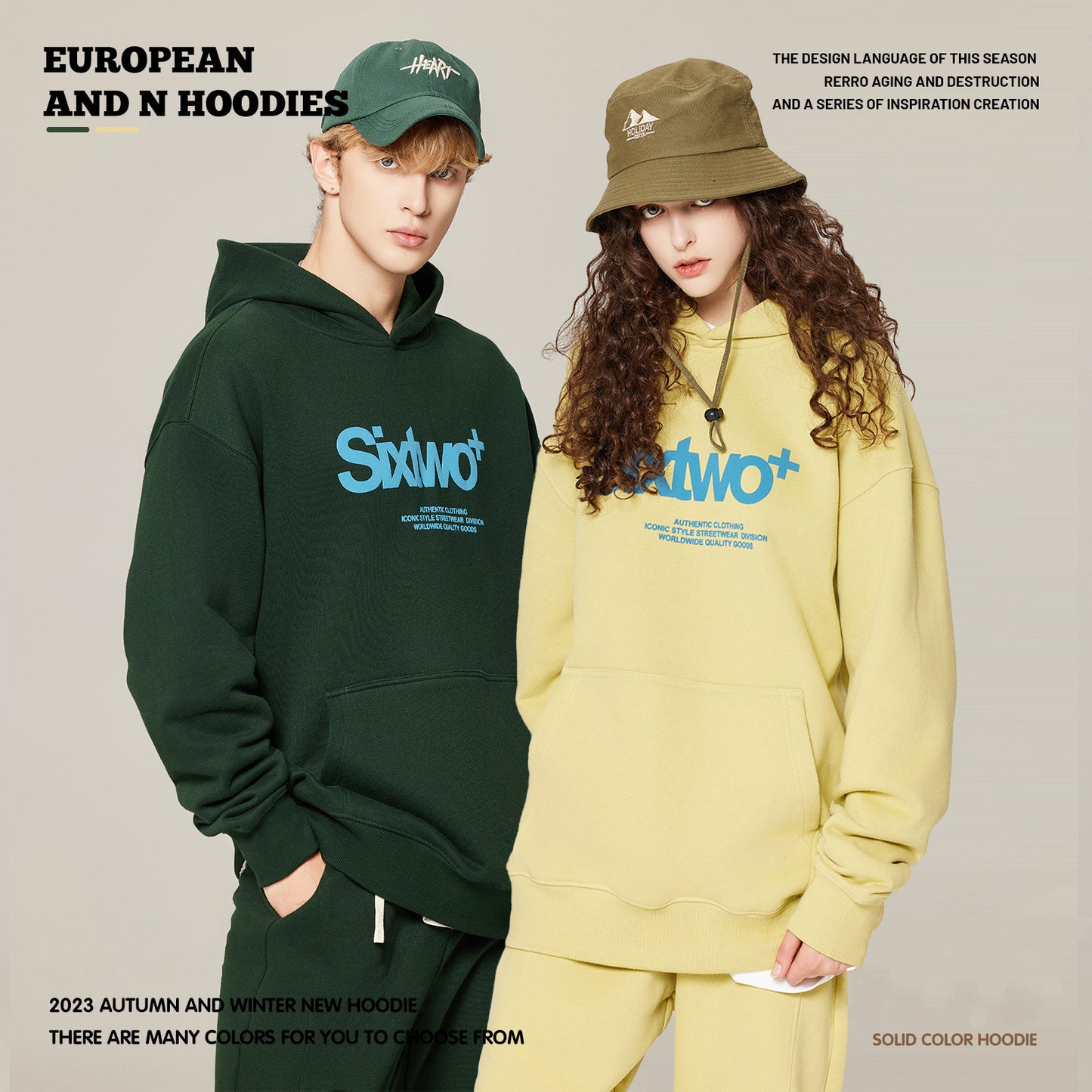 Letter Printed Hoodie