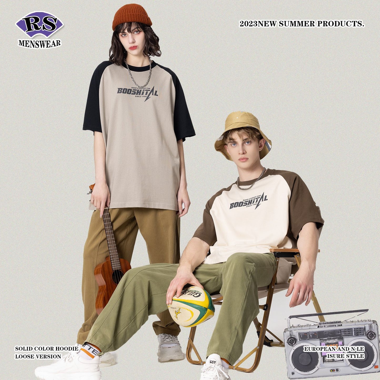 Raglan Short Sleeve Tee