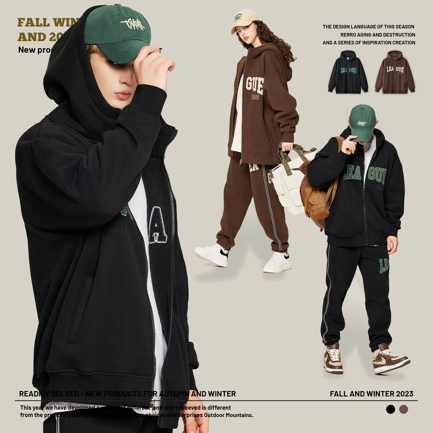 Full-Zip Fleece Hoodie