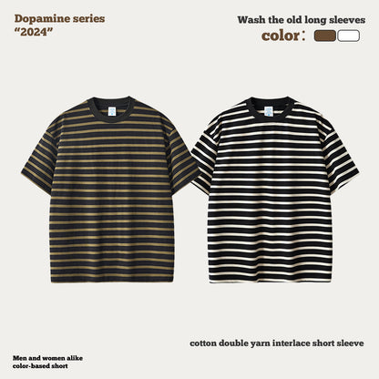 Striped Short Sleeve Tee