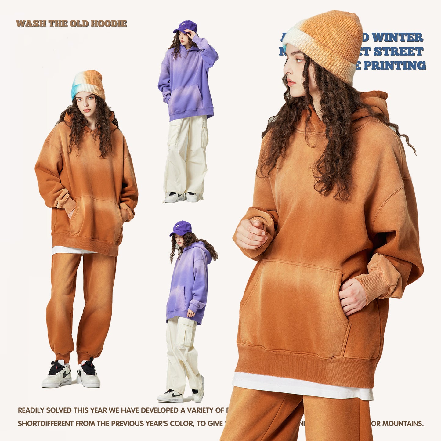 Dopamine Wash Fleece Hoodie