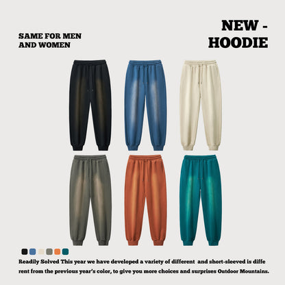 Wash Tapered Cuff Fleece Sweatpants