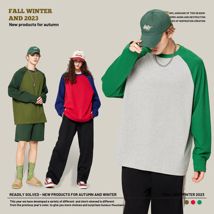 Versatile Raglan Long Sleeve Tee