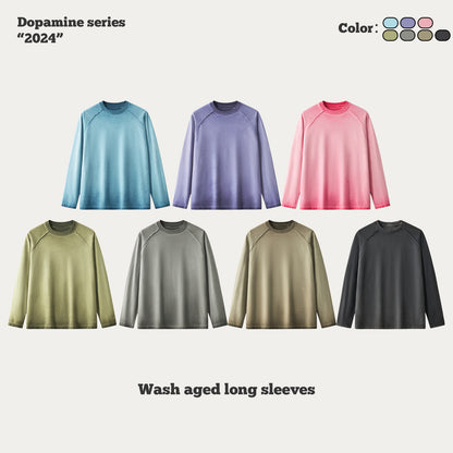 Dopamine Wash Long Sleeve Tee