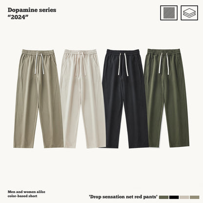 Twill Patchwork Pants