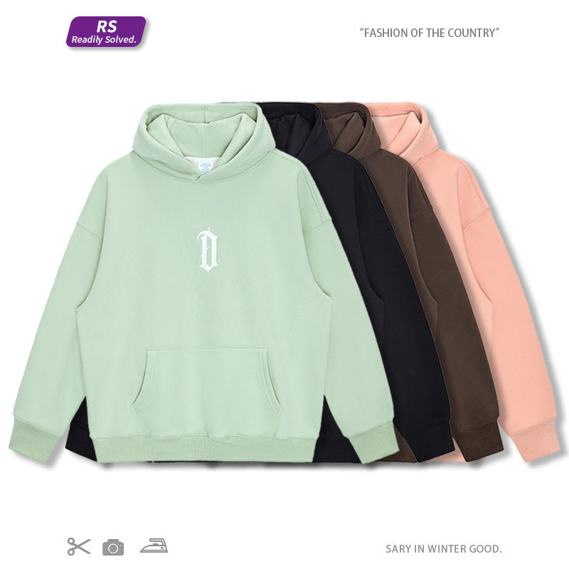Luminous Print Fleece Hoodie