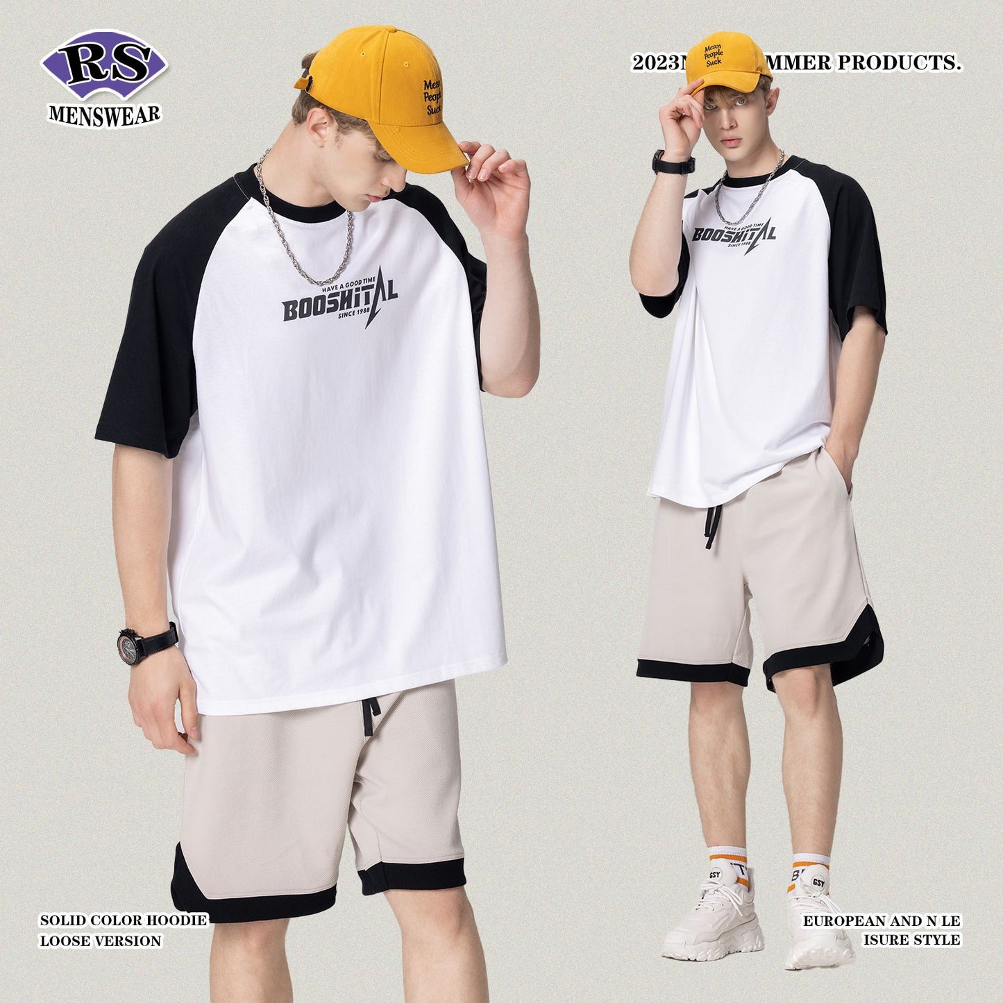 Raglan Short Sleeve Tee