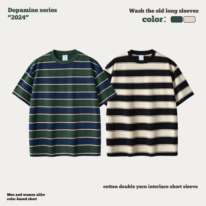 Striped Short Sleeve Tee