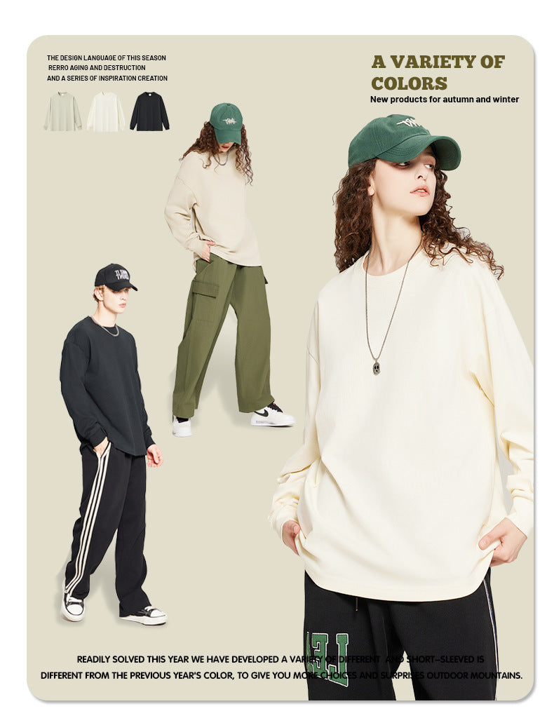 Crew Long Sleeve Tee