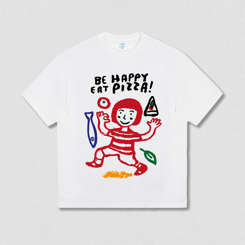 Cartoon Short Sleeve oversized Tee