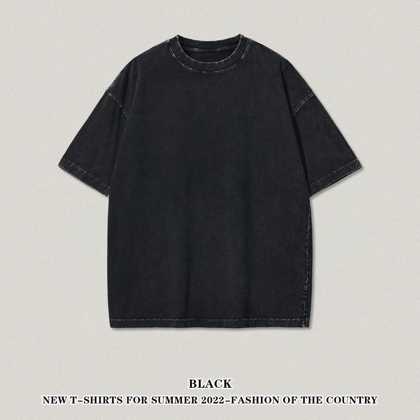Wax Printing Short Sleeve Tee