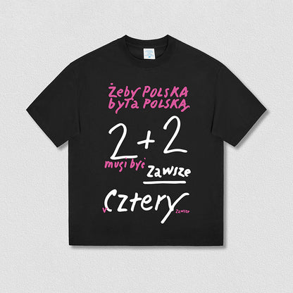 Funny Printed Short Sleeve Tee