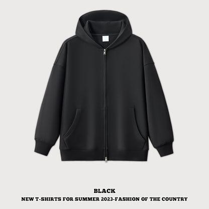 Oversized Full-Zip Hoodie