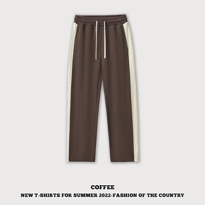 French Terry Patchwork Pants