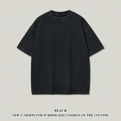 Wax Printing Short Sleeve Tee