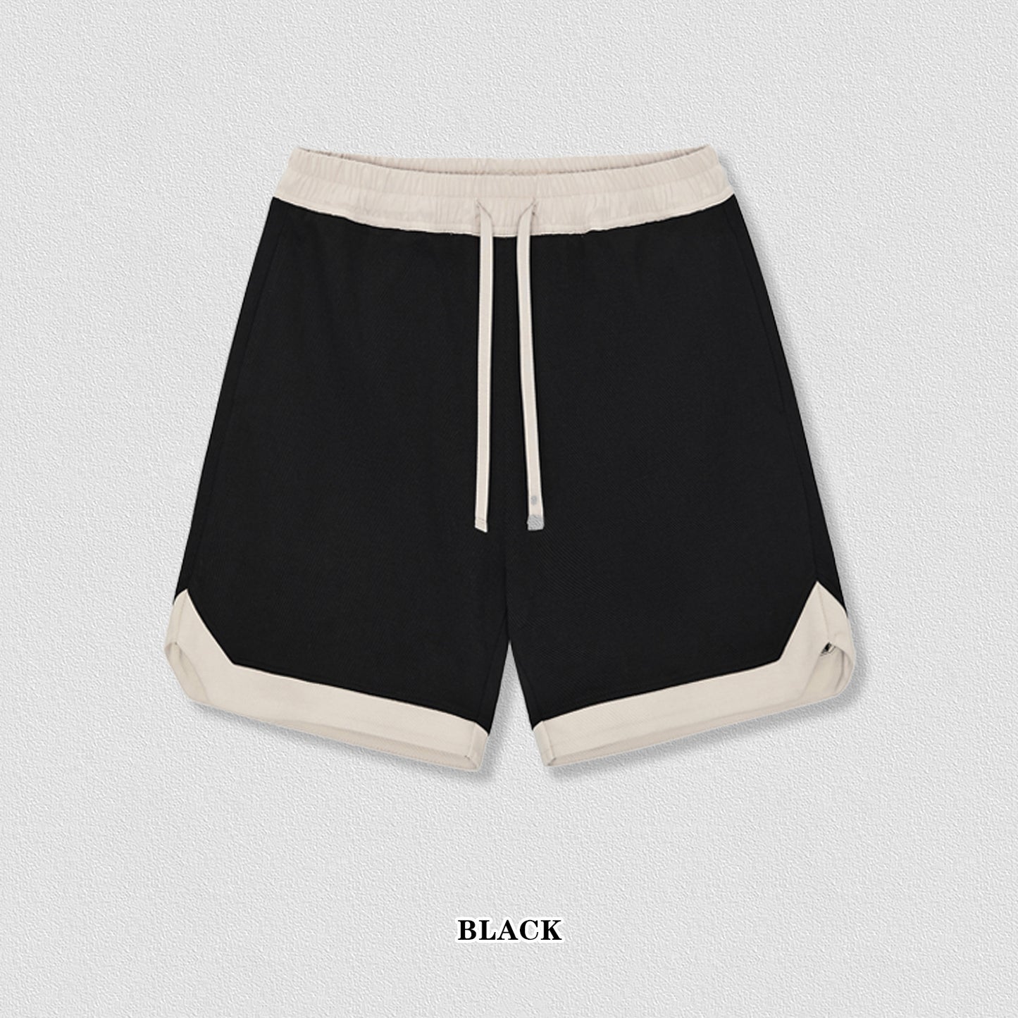 Colorblock Casual Shorts