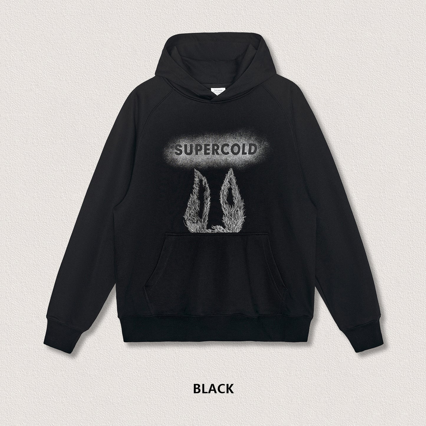 Print French Terry Hoodie