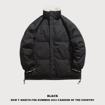 Reversible Full-Zip Fleece Coat