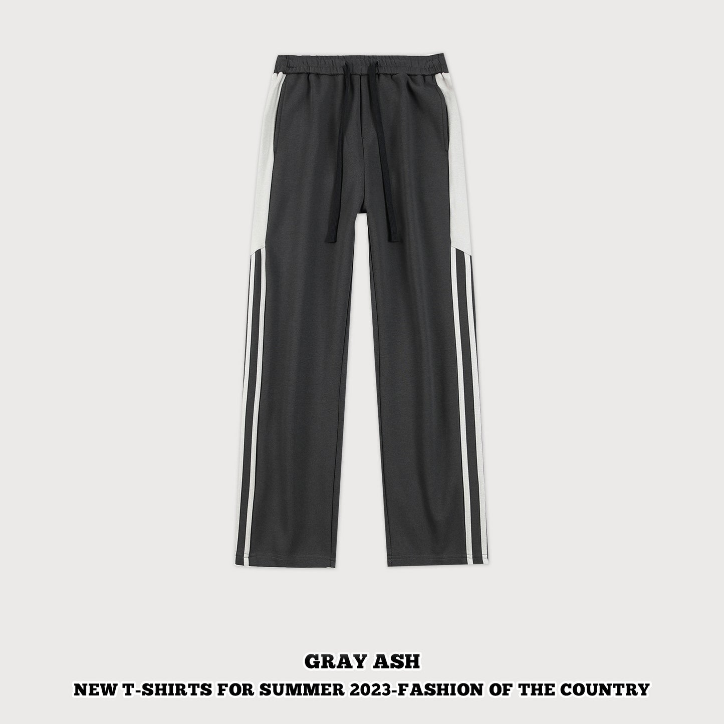 Colorblock Straight Leg Sweatpants