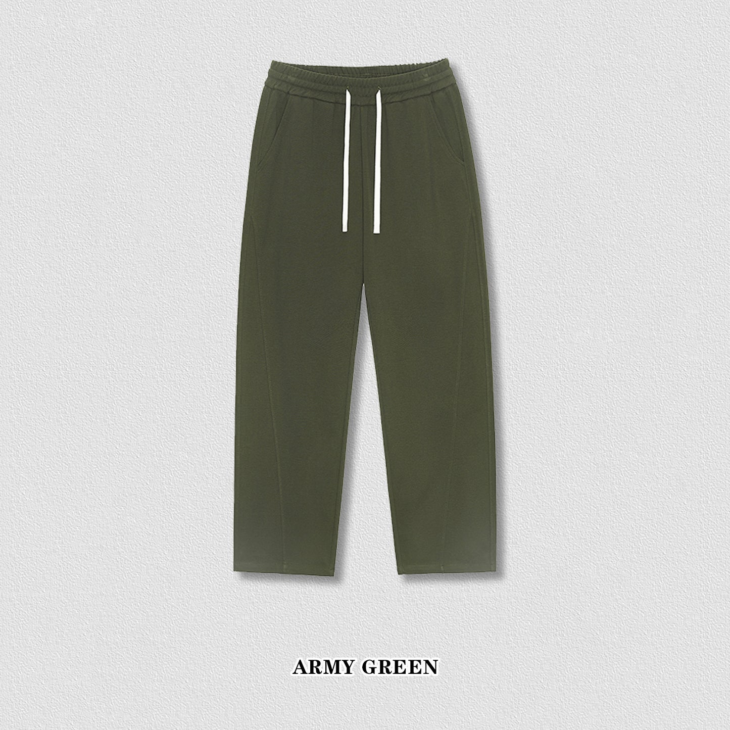Twill Patchwork Pants
