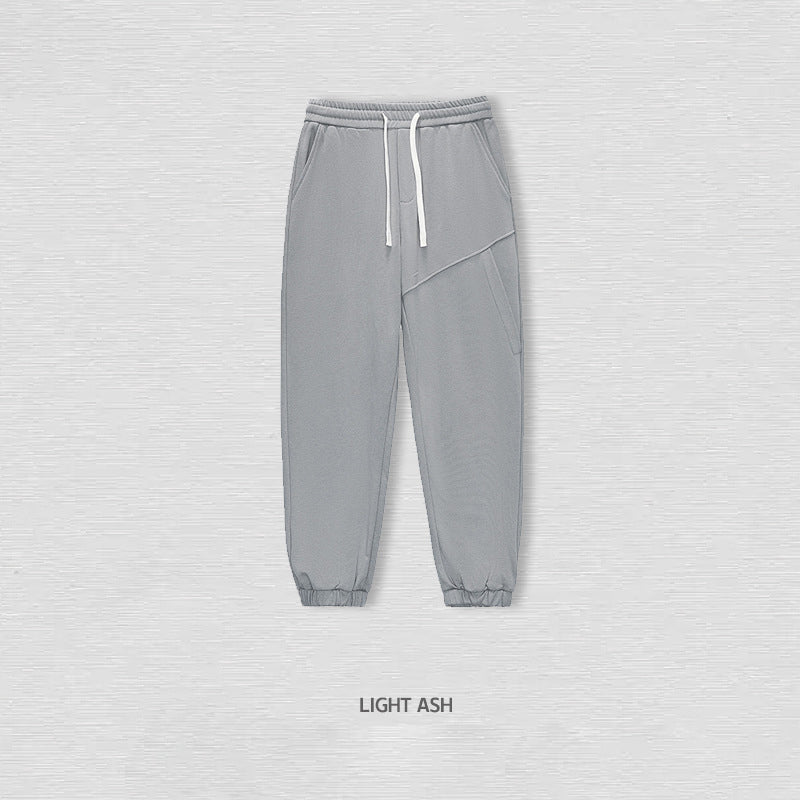 Patchwork Cuff Sweatpants