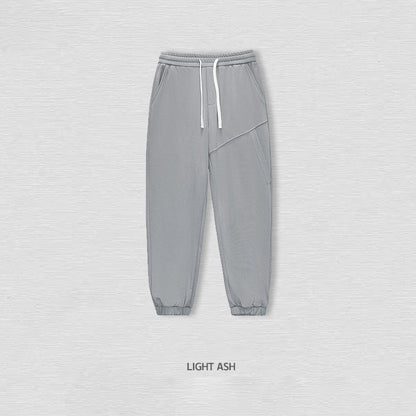 Patchwork Cuff Sweatpants