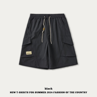 Lightweight Woven Cargo Shorts