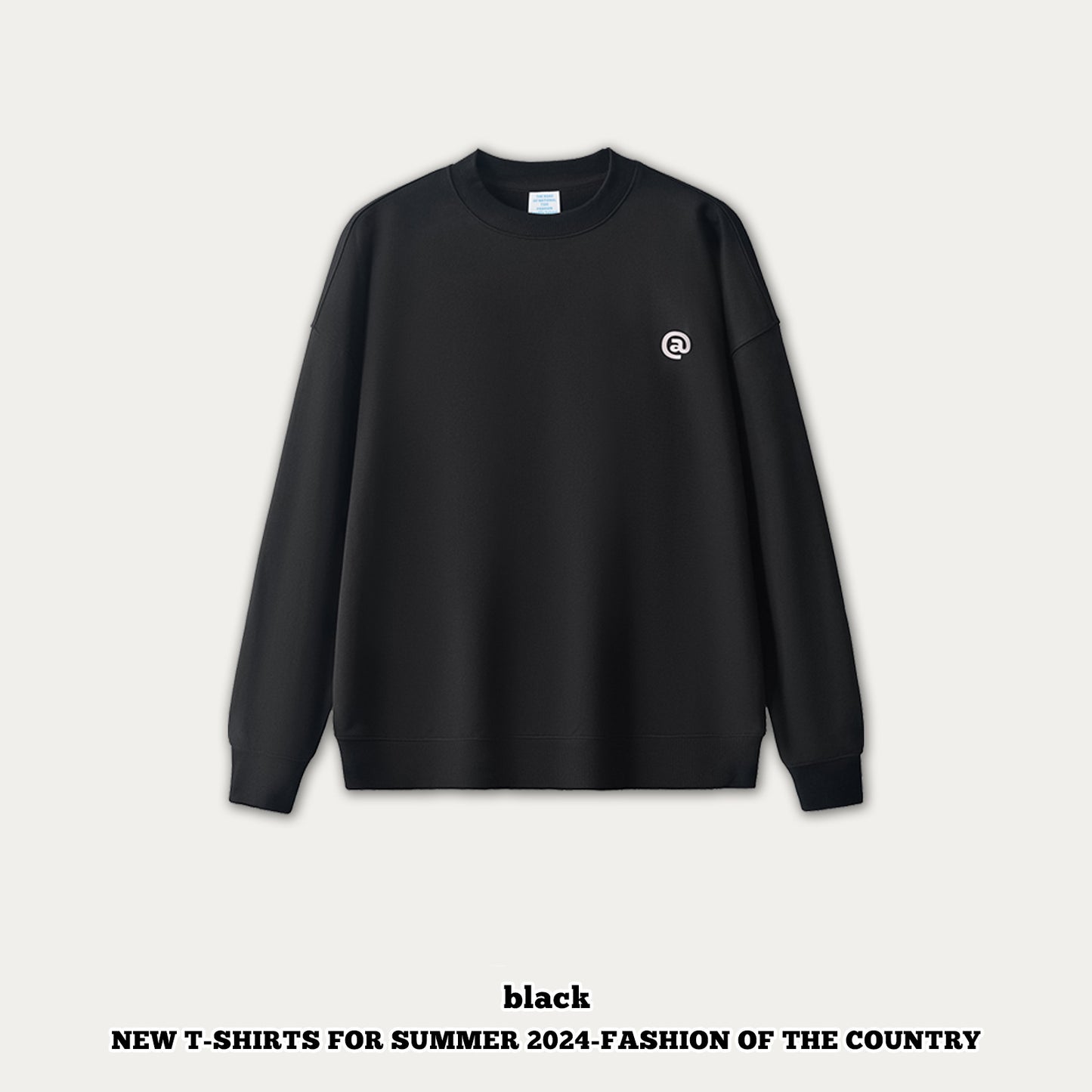Crew Rubber Print Sweatshirt