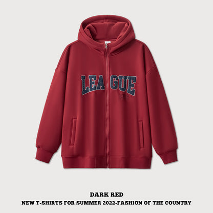 Full-Zip Fleece Hoodie