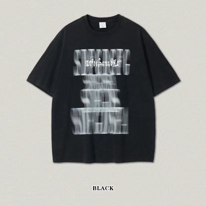 Wash Print Short Sleeve Tee