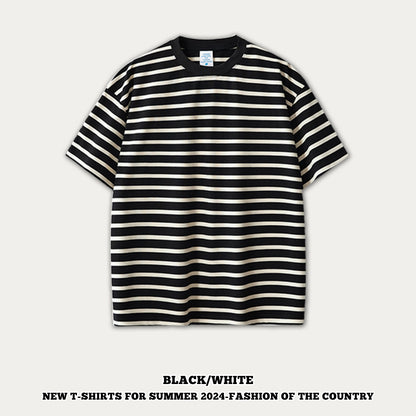 Striped Short Sleeve Tee