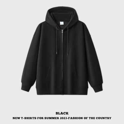 Full-Zip Polar Fleece Hoodie