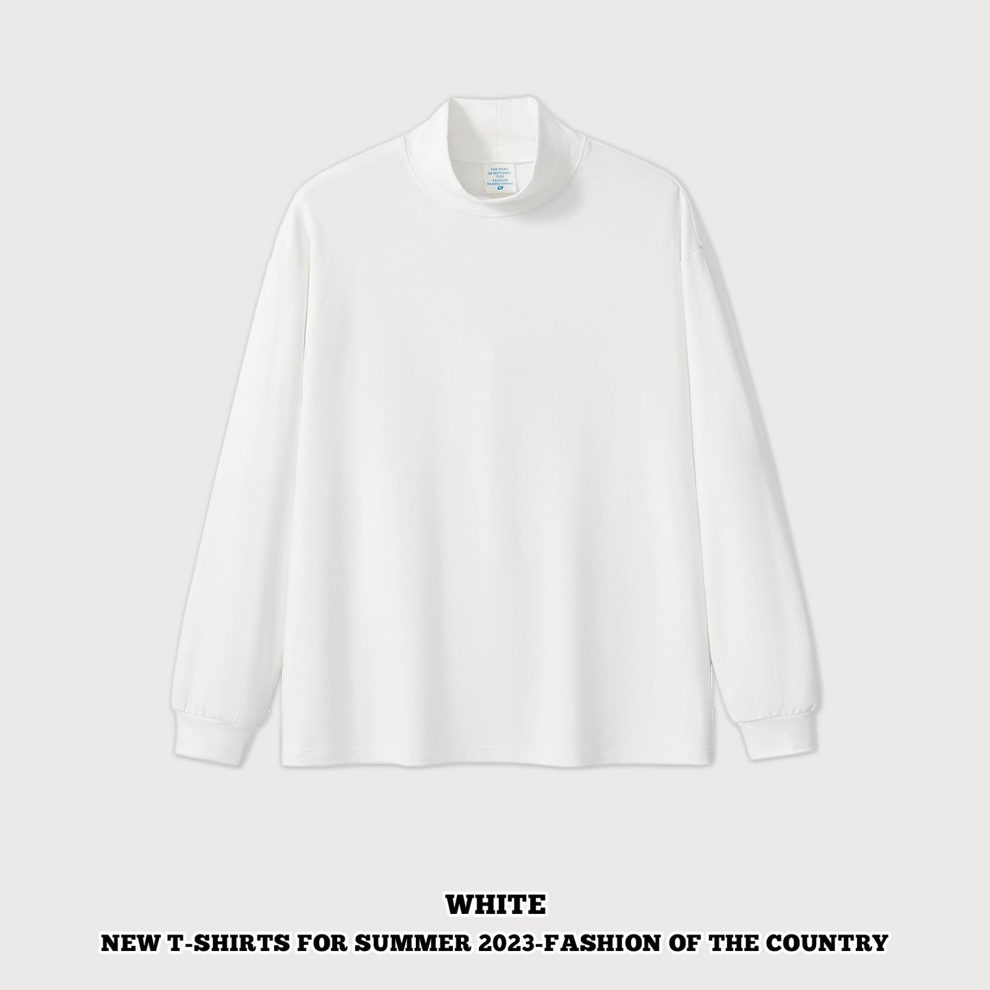 Half-high Collar Long Sleeve Undershirt