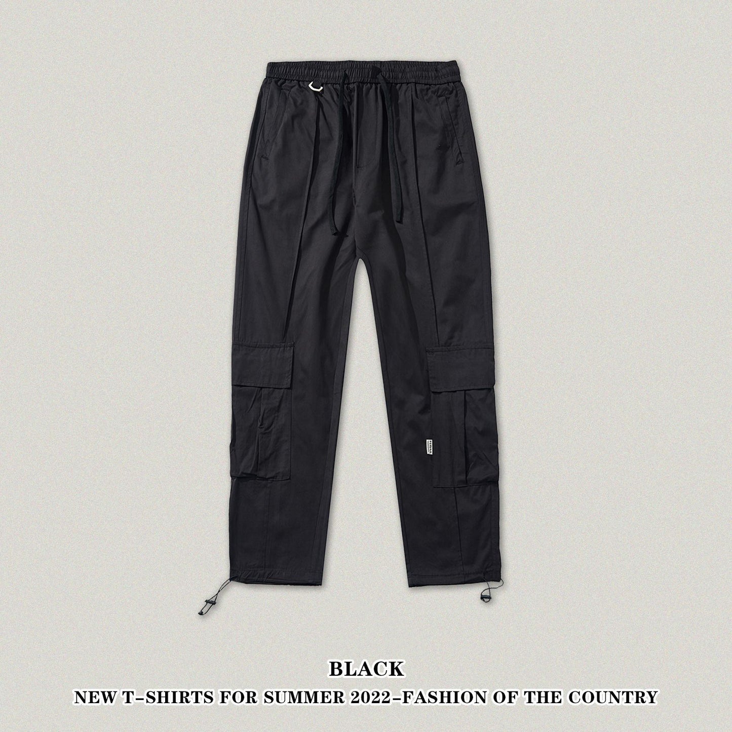 Tapered Cuff Cargo Pants