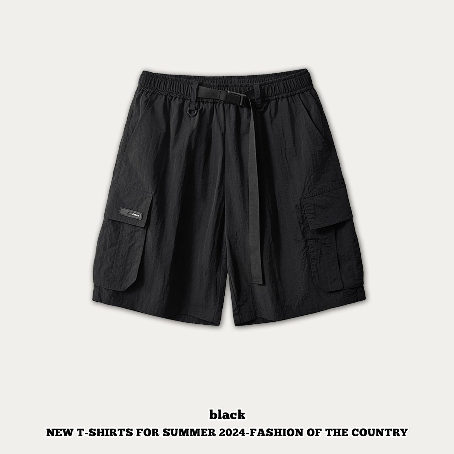 Straight Leg Cargo Shorts