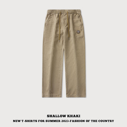 Offset Printing Straight Leg Pants