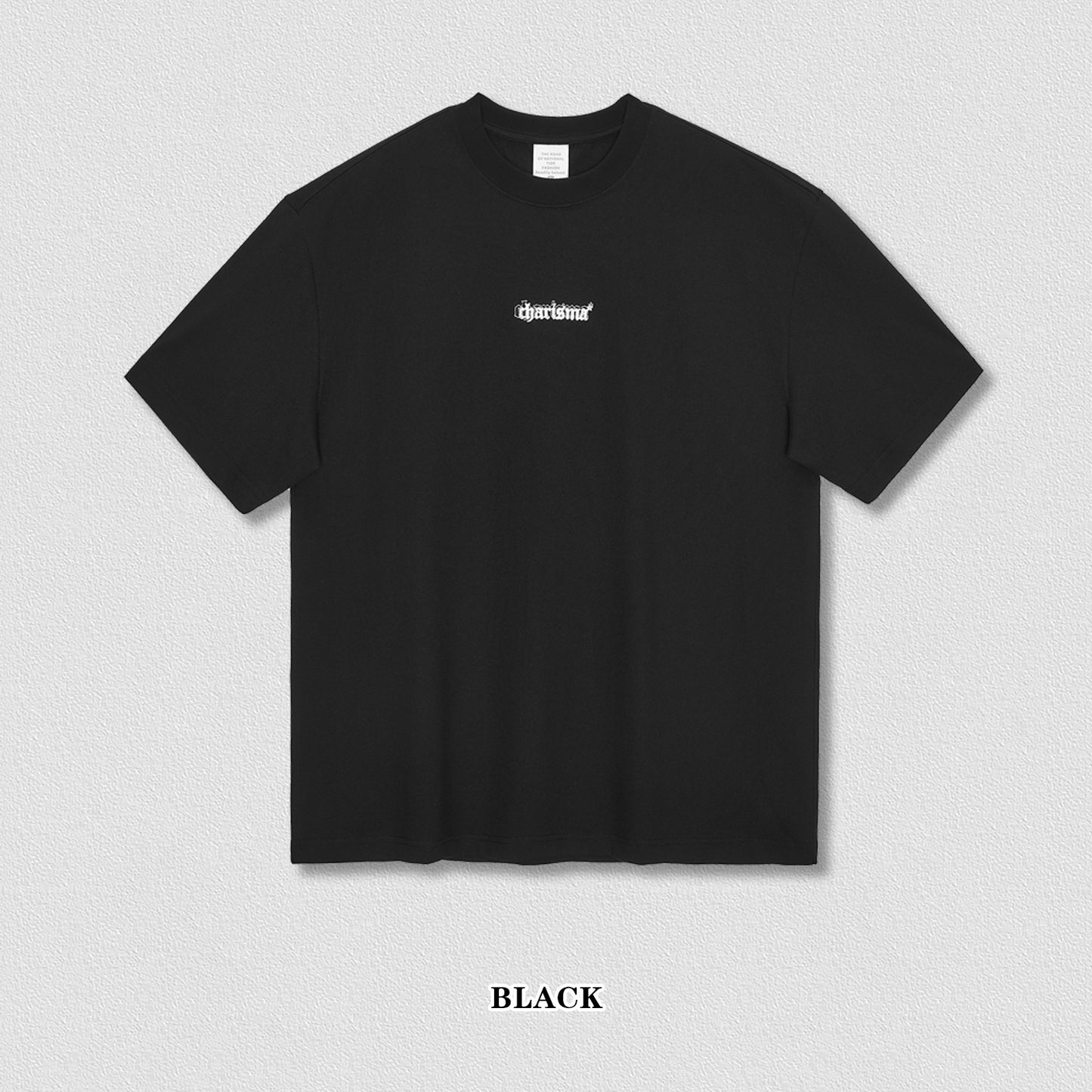 Embroidered Letter Short Sleeve Tee