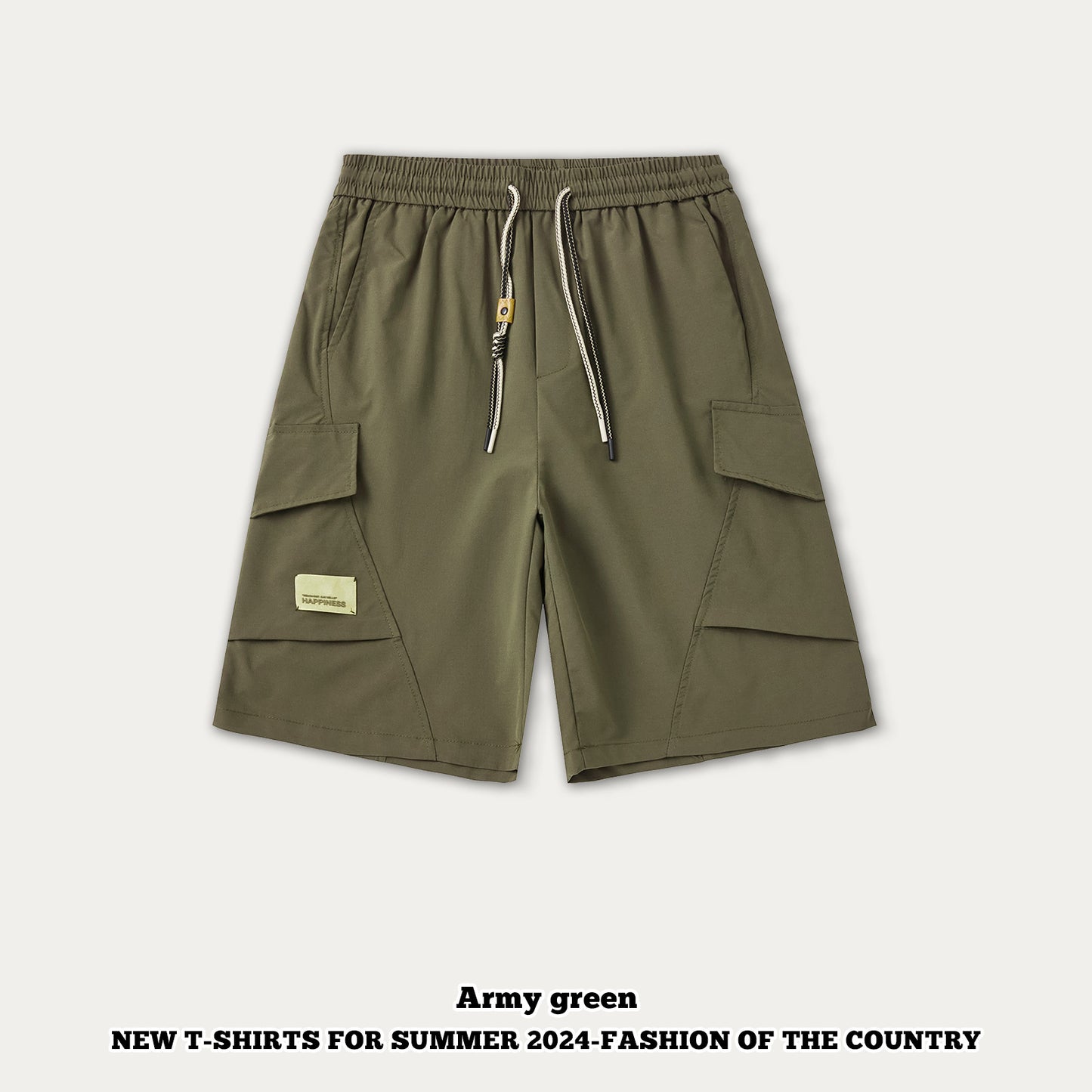Lightweight Woven Cargo Shorts