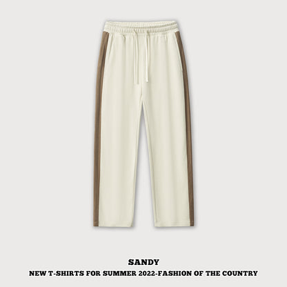 French Terry Patchwork Pants