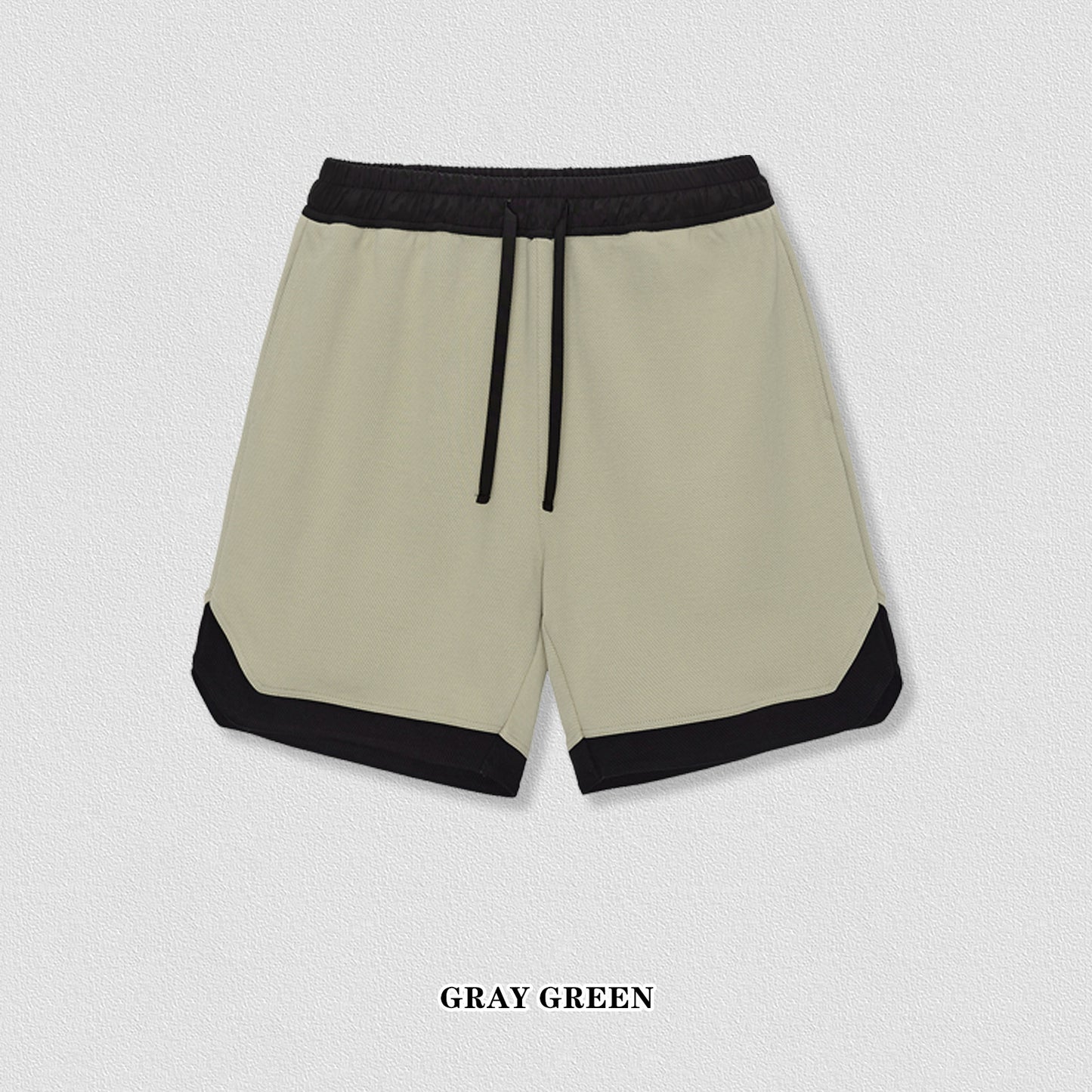 Colorblock Casual Shorts